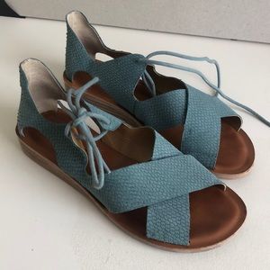 Cute strappy lucky sandals